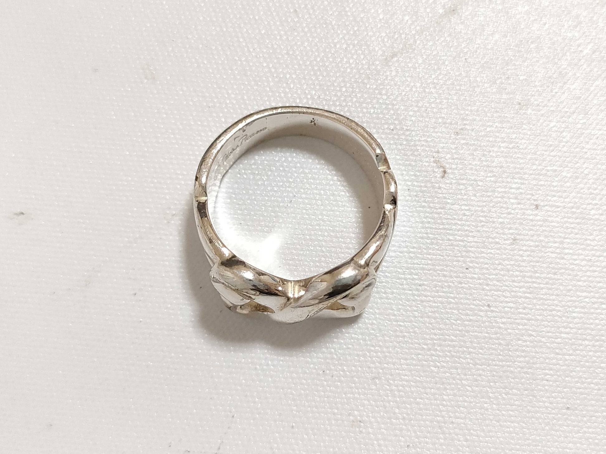 Tiffany & Co. Tiffany Double Loving Heart Ring SV925 Silver Ring