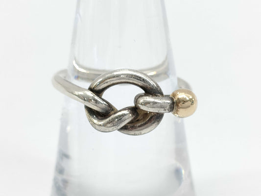 Tiffany & Co. Tiffany Love Knot SV925/14K Silver Ring