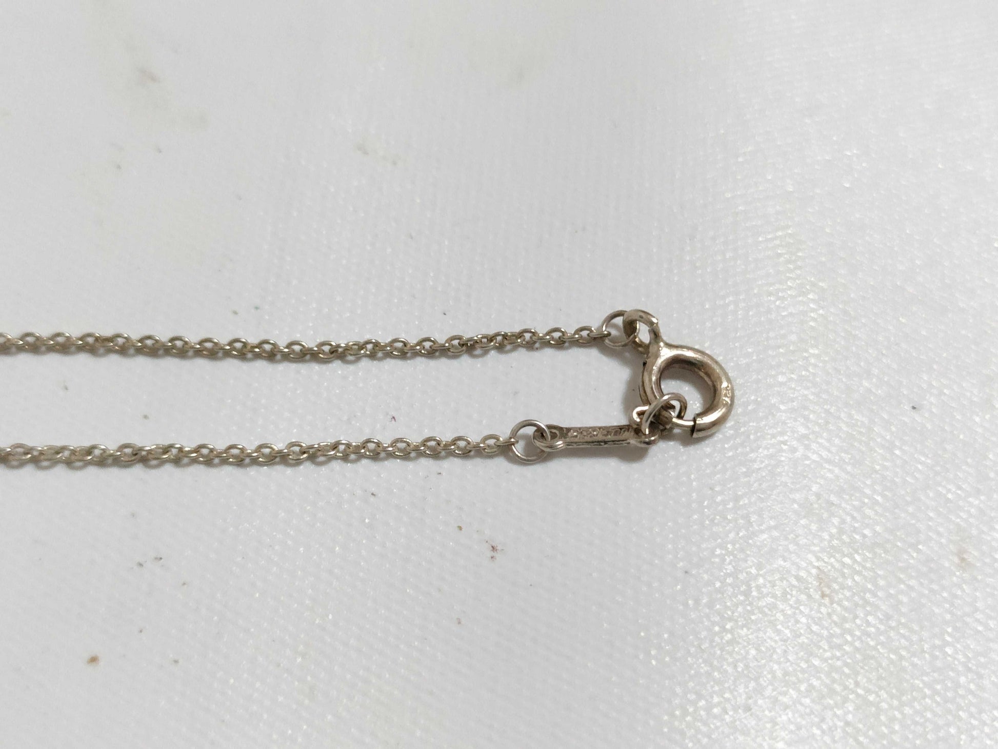 Tiffany & Co. Tiffany Ribbon Necklace SV925 Silver Necklace