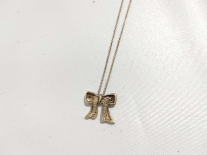 Tiffany & Co. Tiffany Ribbon Necklace SV925 Silver Necklace