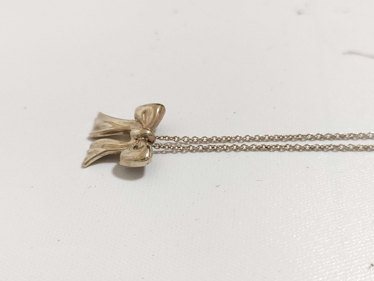 Tiffany & Co. Tiffany Ribbon Necklace SV925 Silver Necklace
