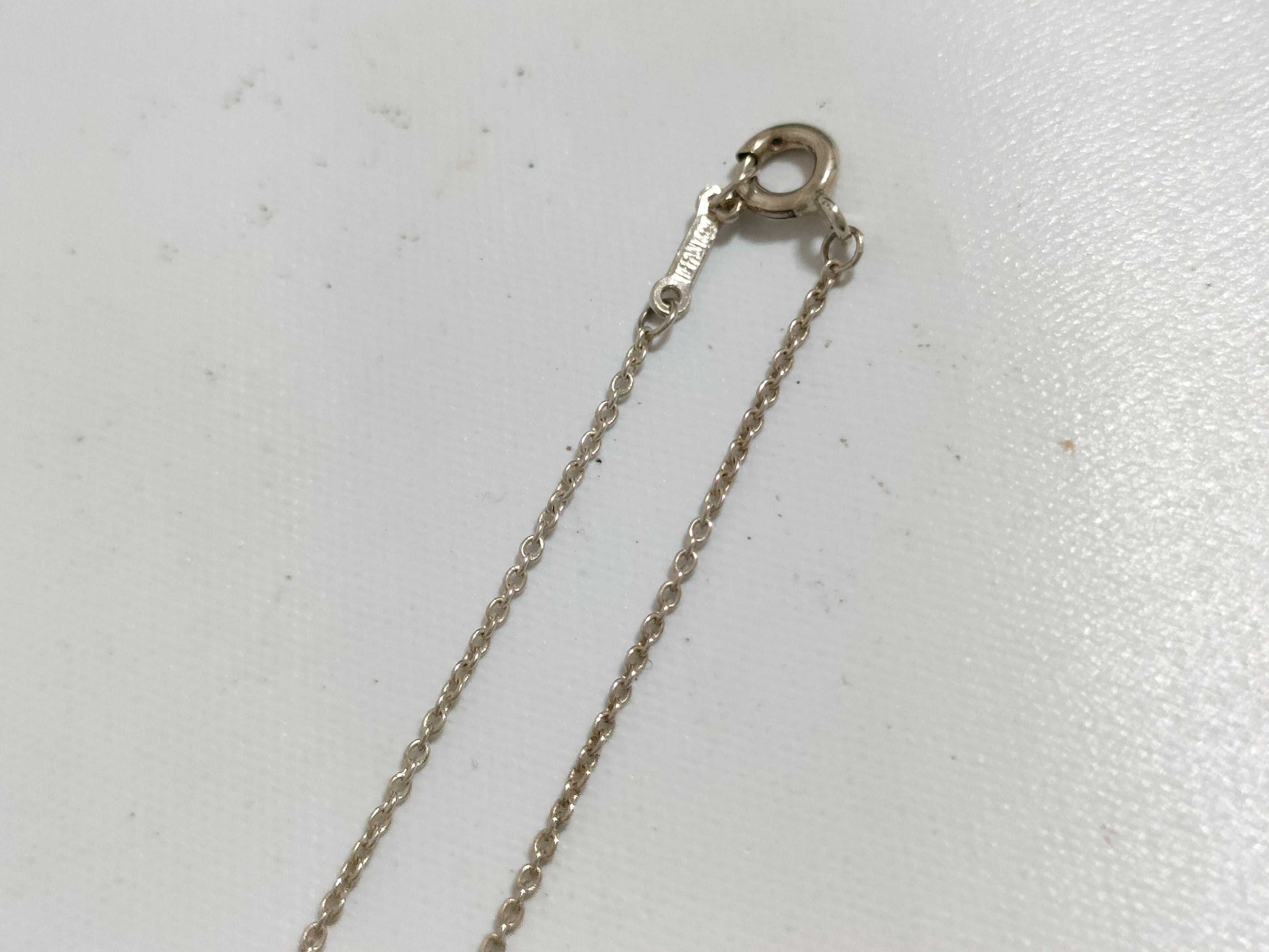Tiffany & Co. Tiffany Ribbon Necklace SV925 Silver Necklace