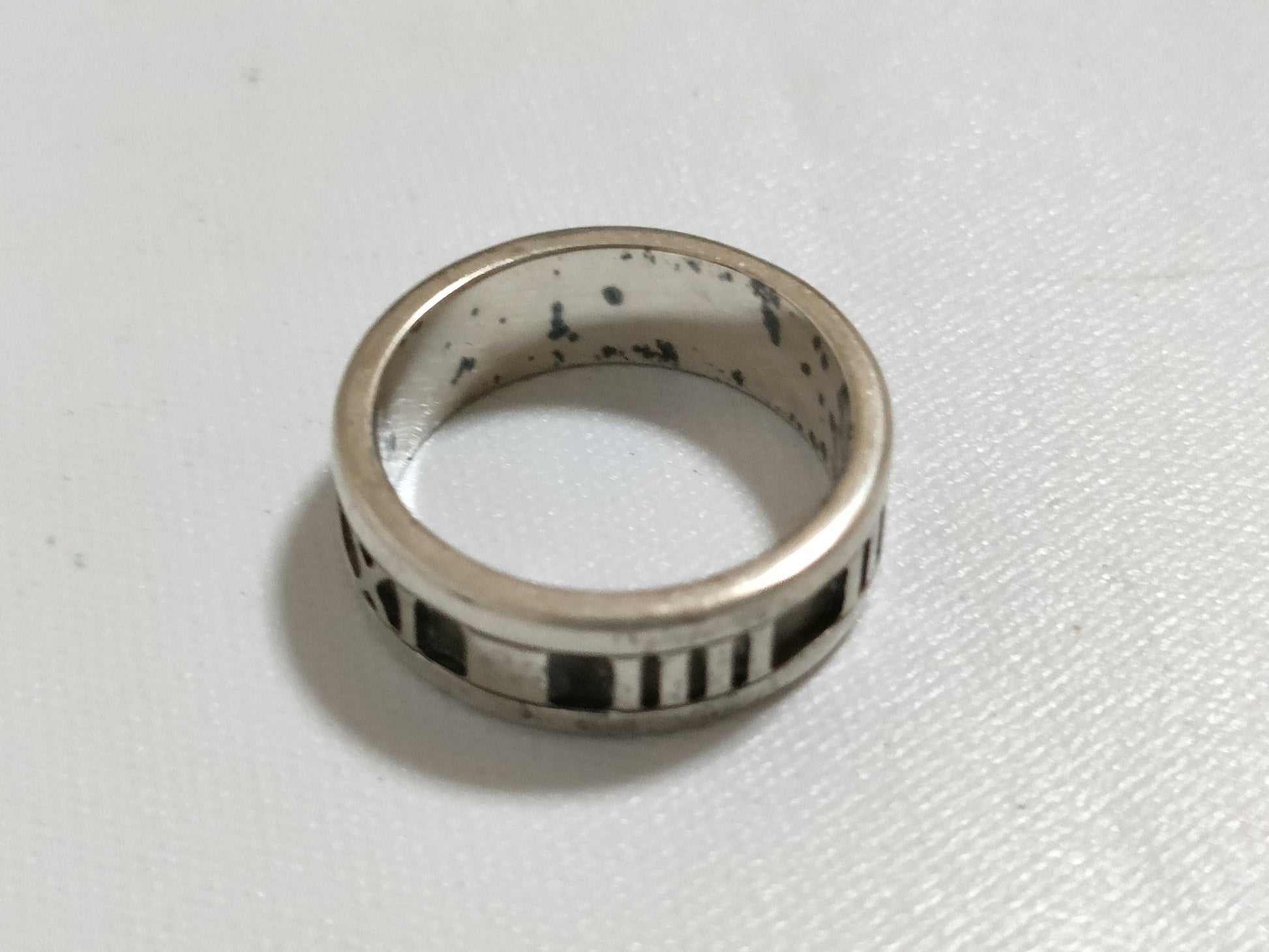 Tiffany & Co. Atlas Tiffany Atlas Ring SV925 Silver Ring