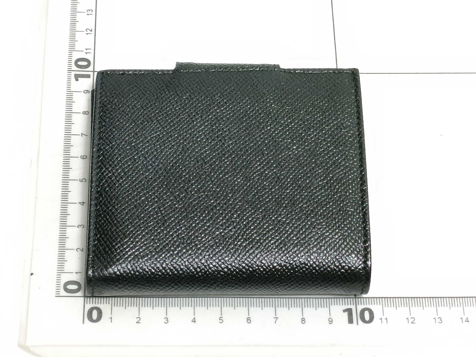 BVLGARI B.zero1 Leather Bifold Wallet Black