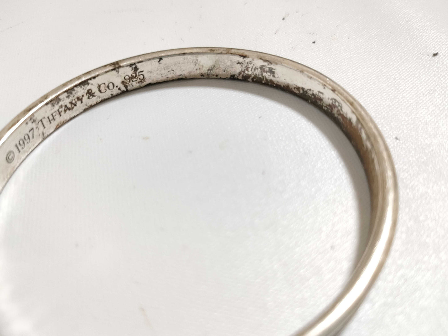 Tiffany & Co. Tiffany Narrow Bangle SV925 Silver Bracelet/Bangle