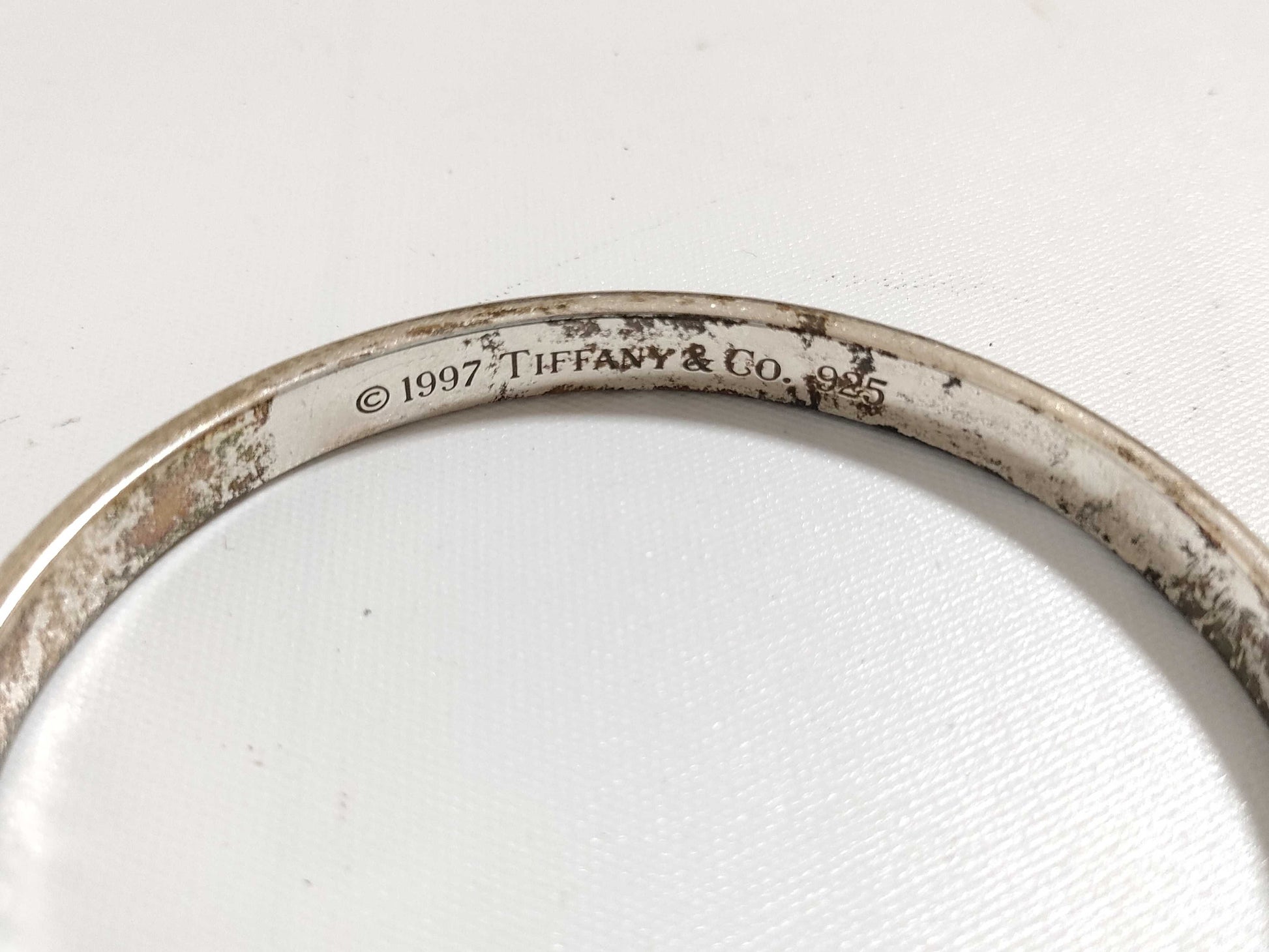 Tiffany & Co. Tiffany Narrow Bangle SV925 Silver Bracelet/Bangle