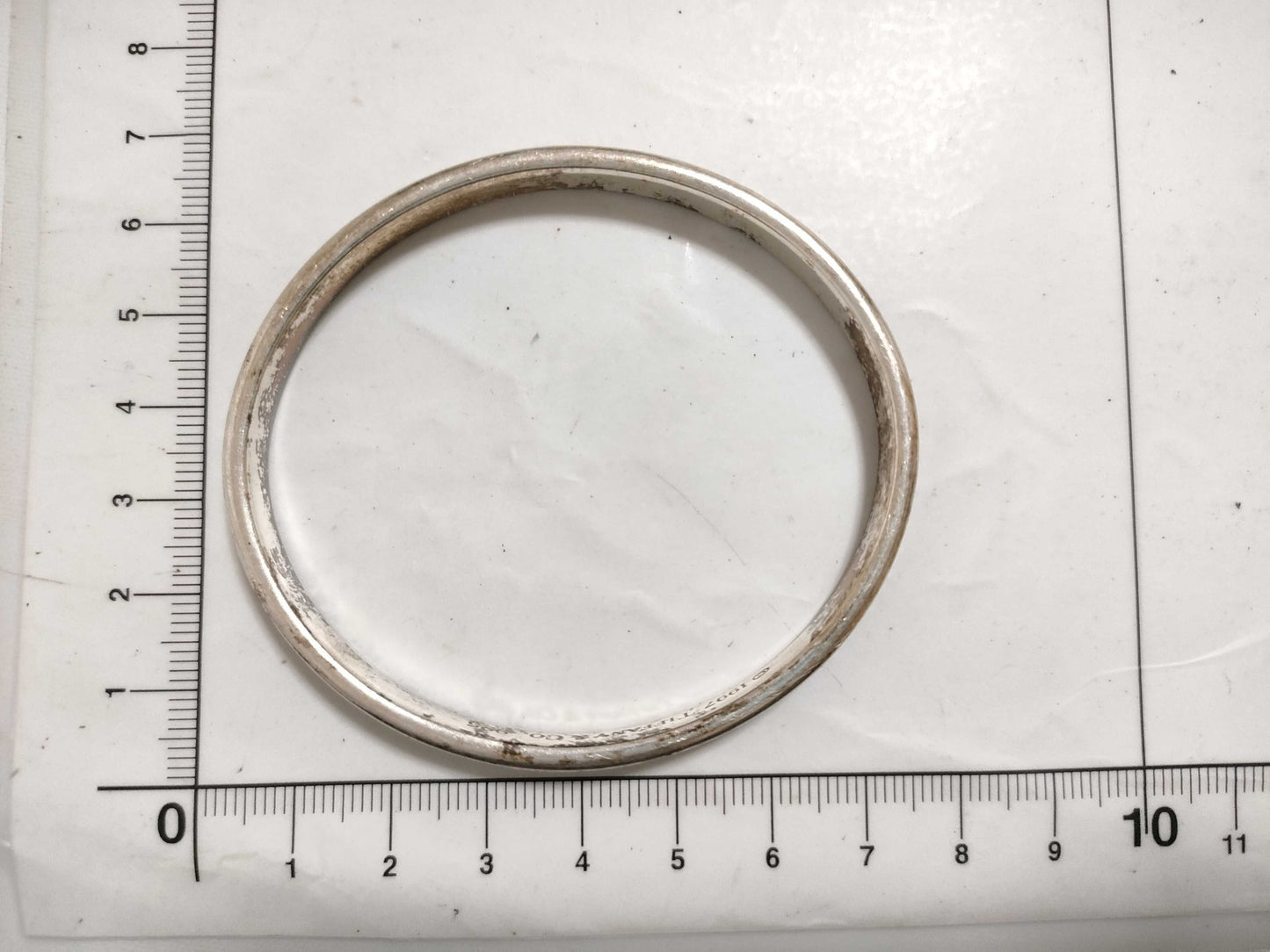 Tiffany & Co. Tiffany Narrow Bangle SV925 Silver Bracelet/Bangle