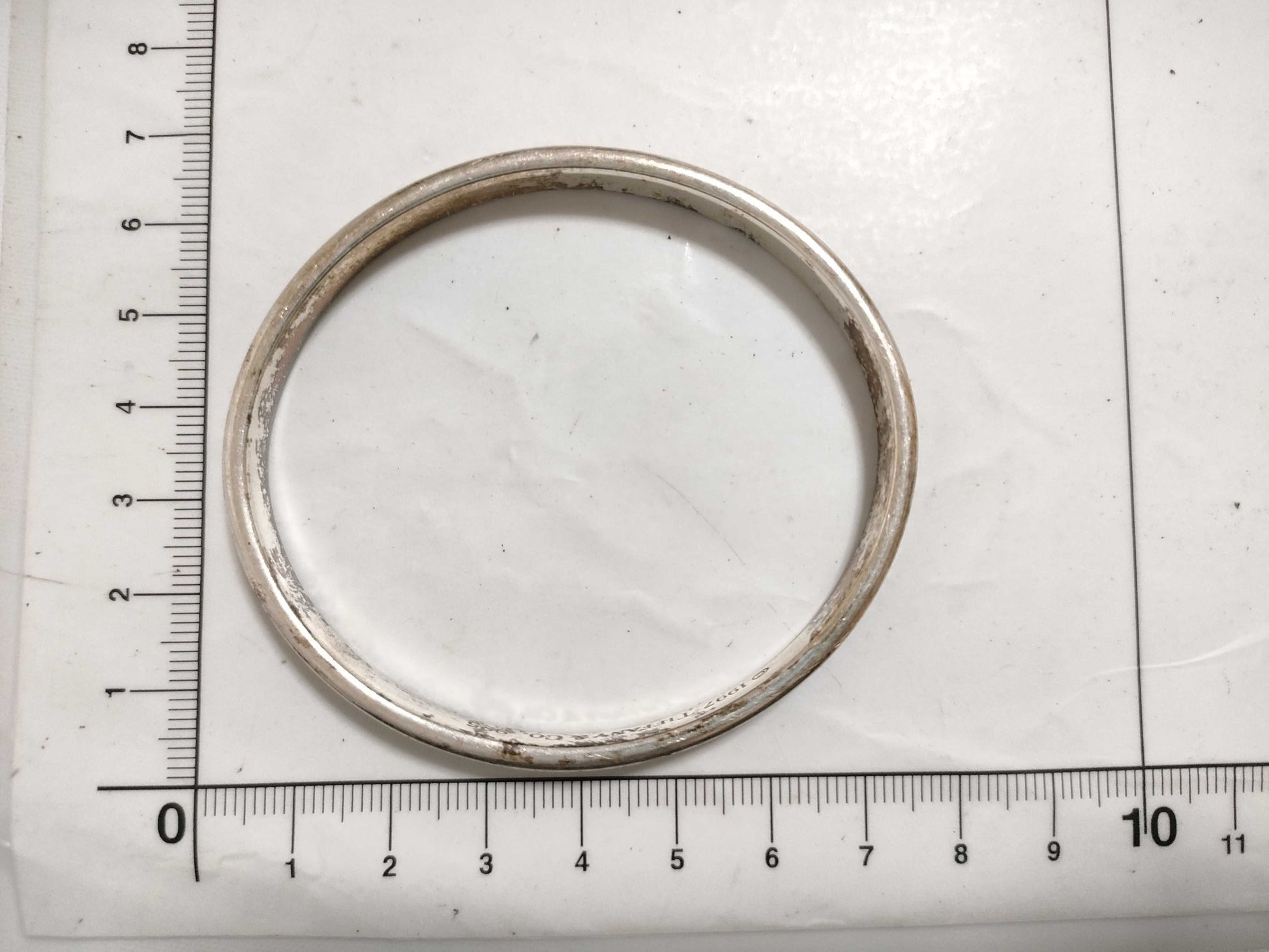 Tiffany & Co. Tiffany Narrow Bangle SV925 Silver Bracelet/Bangle