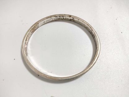 Tiffany & Co. Tiffany Narrow Bangle SV925 Silver Bracelet/Bangle