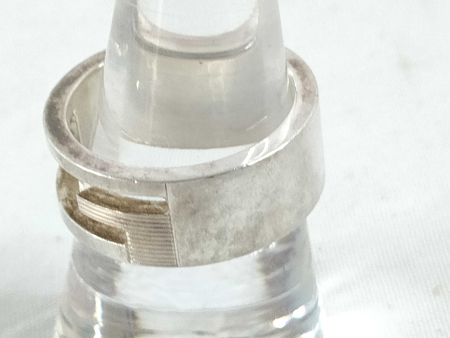 GUCCI Branded Ring SV965 Silver Ring