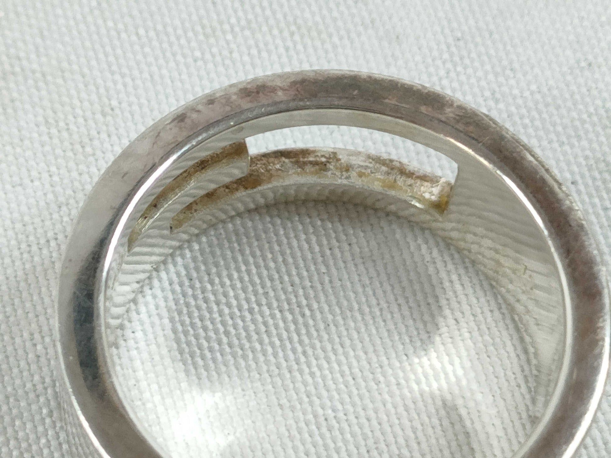 GUCCI Branded Ring SV965 Silver Ring