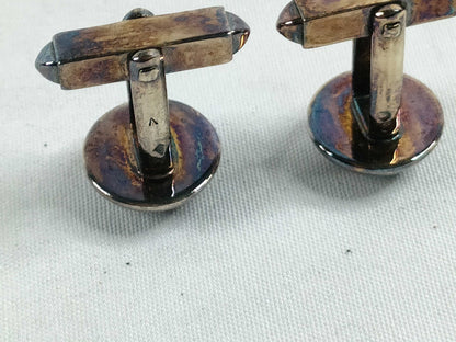 LOUIS VUITTON LV Cufflinks SV925 Silver Tie Clip/Cufflinks