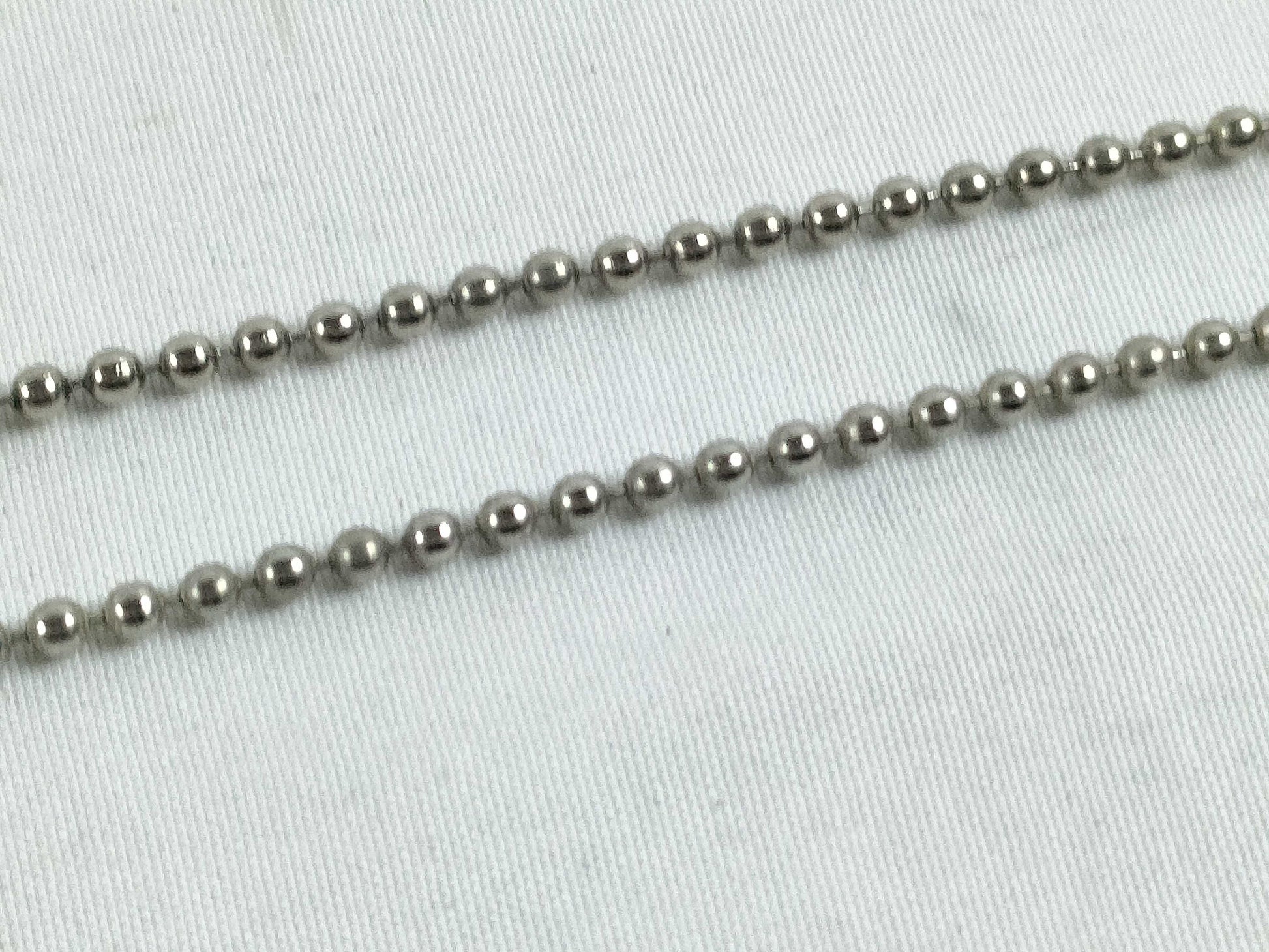 GUCCI Double Dog Tag Necklace SV925 Silver Necklace