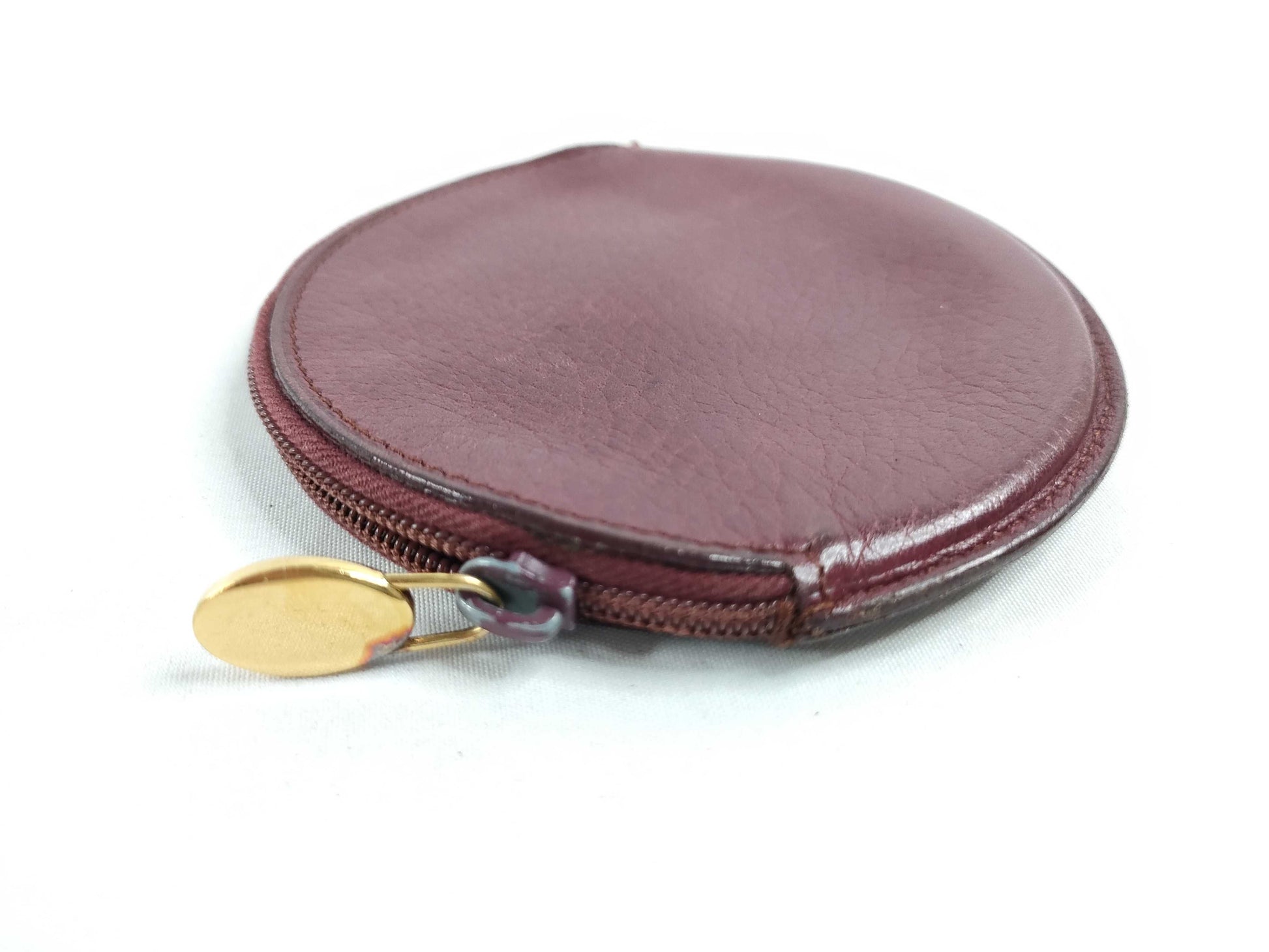 Cartier Must Cartier Must Line Leather Coin Case Bordeaux Coin Case