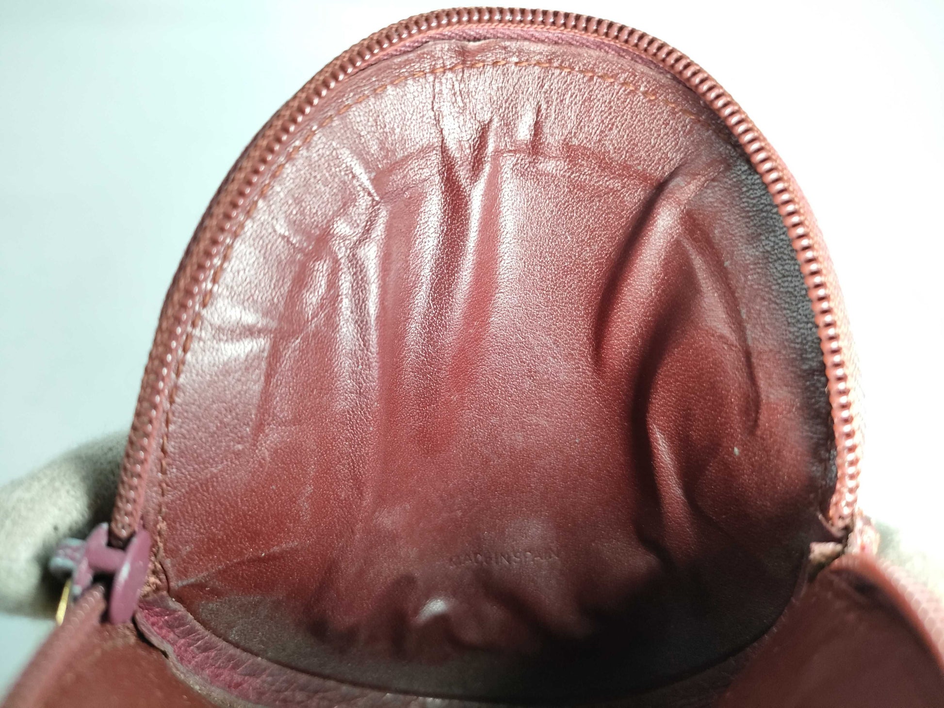 Cartier Must Cartier Must Line Leather Coin Case Bordeaux Coin Case
