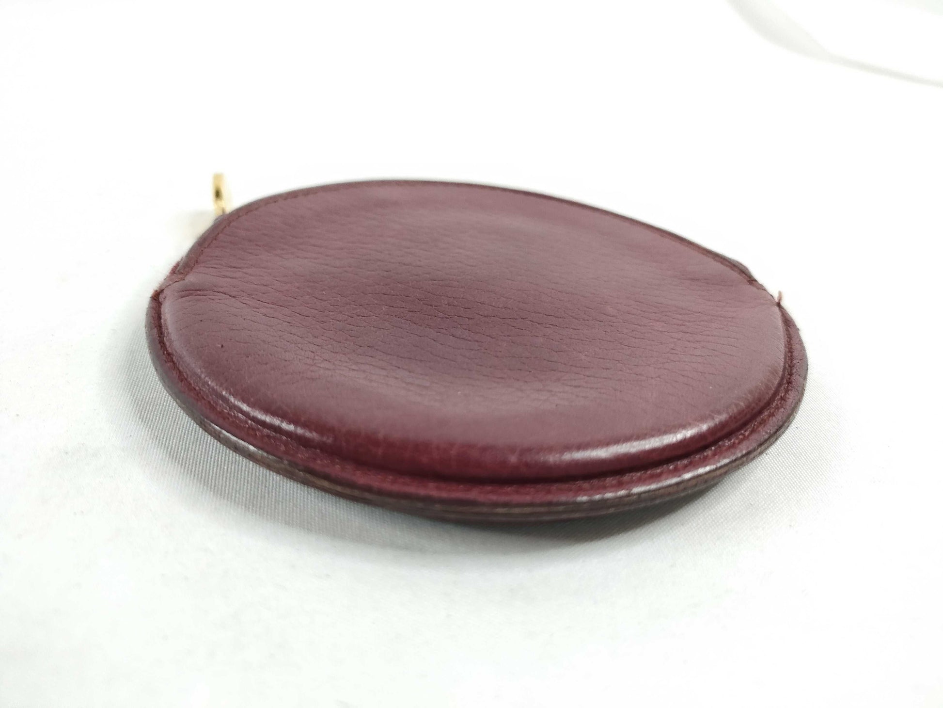 Cartier Must Cartier Must Line Leather Coin Case Bordeaux Coin Case