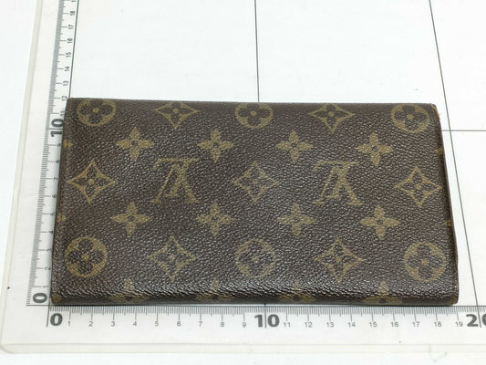 LOUIS VUITTON Monogram LV Monogram Porte Tresor International M61215 MI874 Wallet