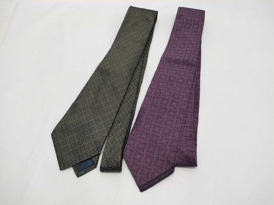 CHANEL Silk Tie Set of 2