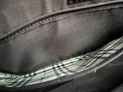 BURBERRY Leather Handbag Brown Handbag