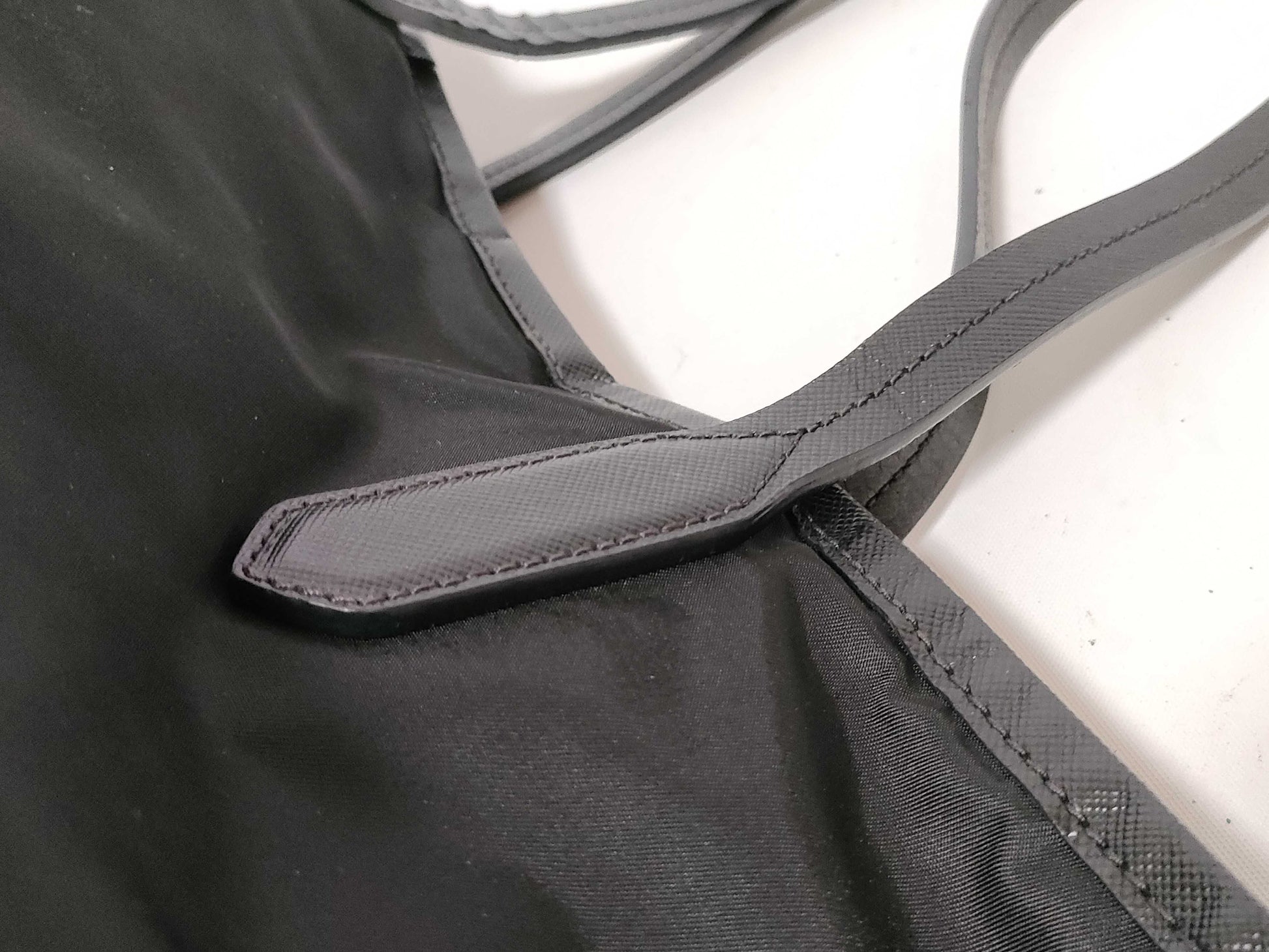PRADA Nylon Prada Tessuto Tote Bag Black Tote Bag