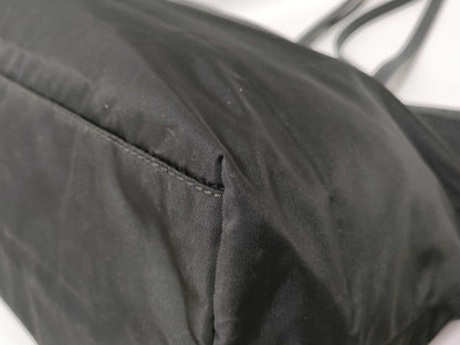 PRADA Nylon Prada Tessuto Tote Bag Black Tote Bag