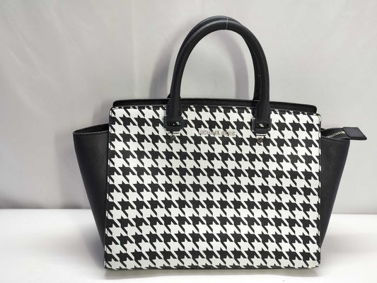 Michael Kors Michael Kors PVC Handbag Black x White Handbag