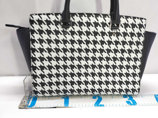 Michael Kors Michael Kors PVC Handbag Black x White Handbag