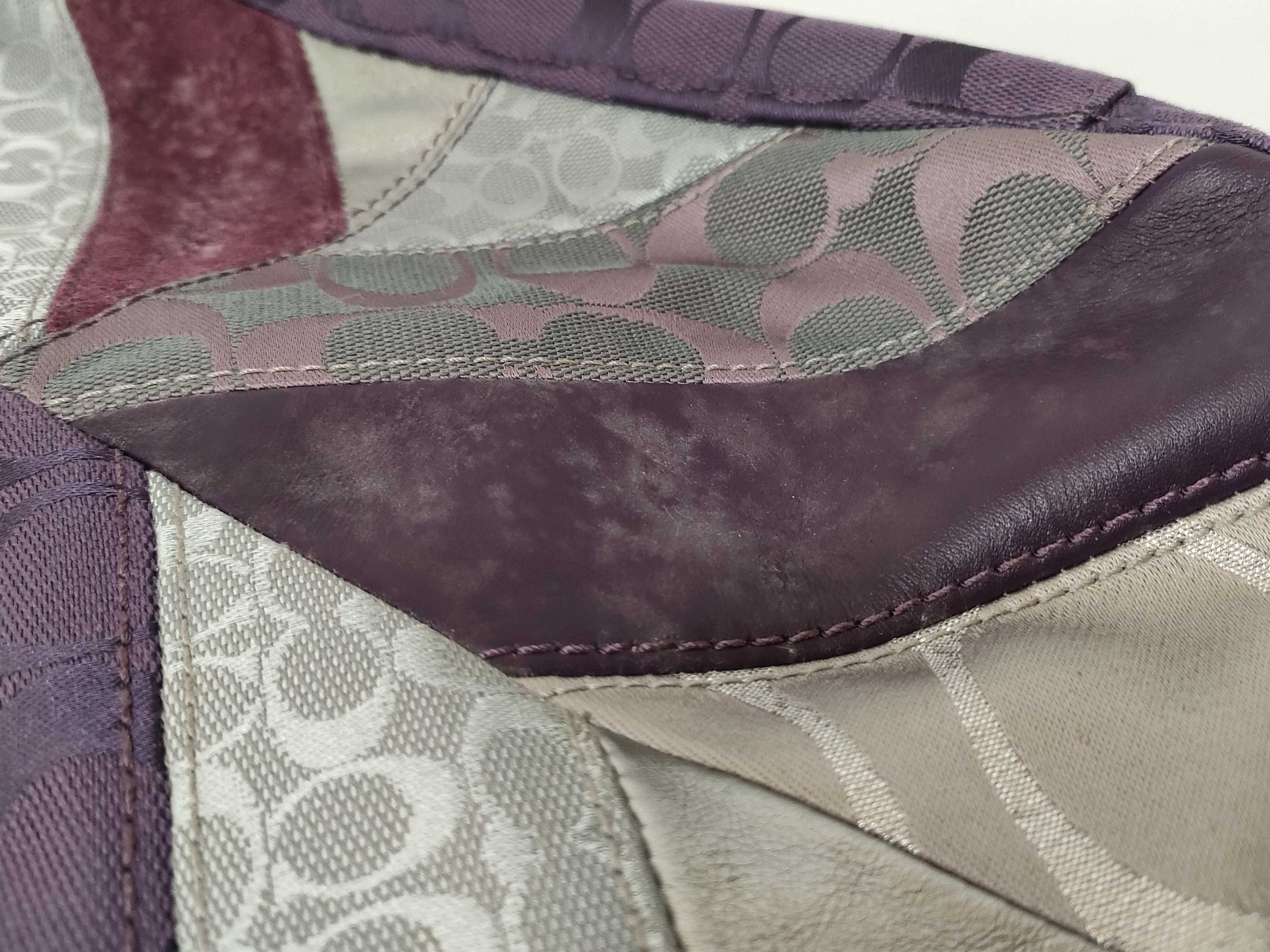 COACH Signature Coach Tote Bag Set of 2
