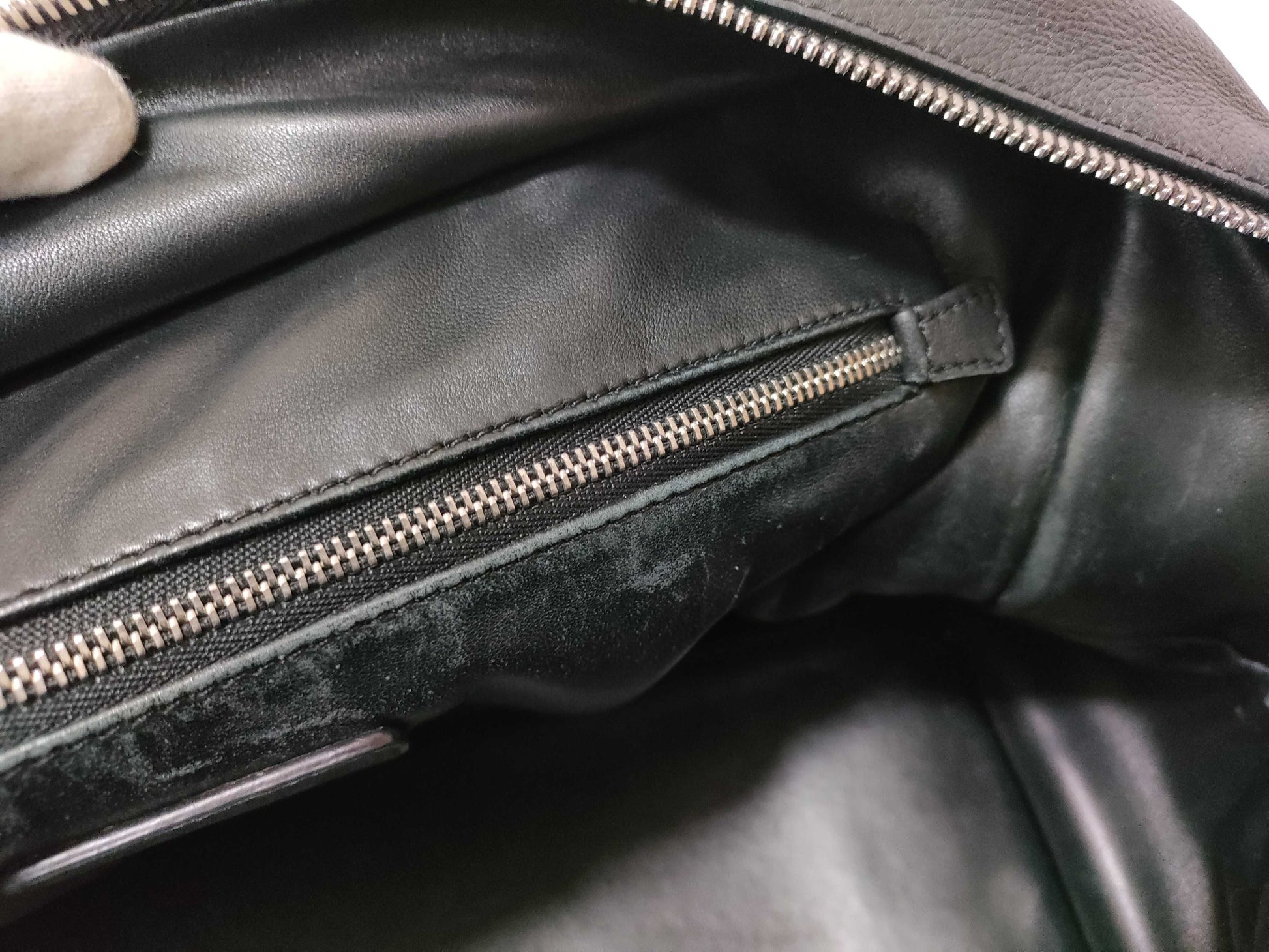 LOEWE Anagram Leather Handbag Black
