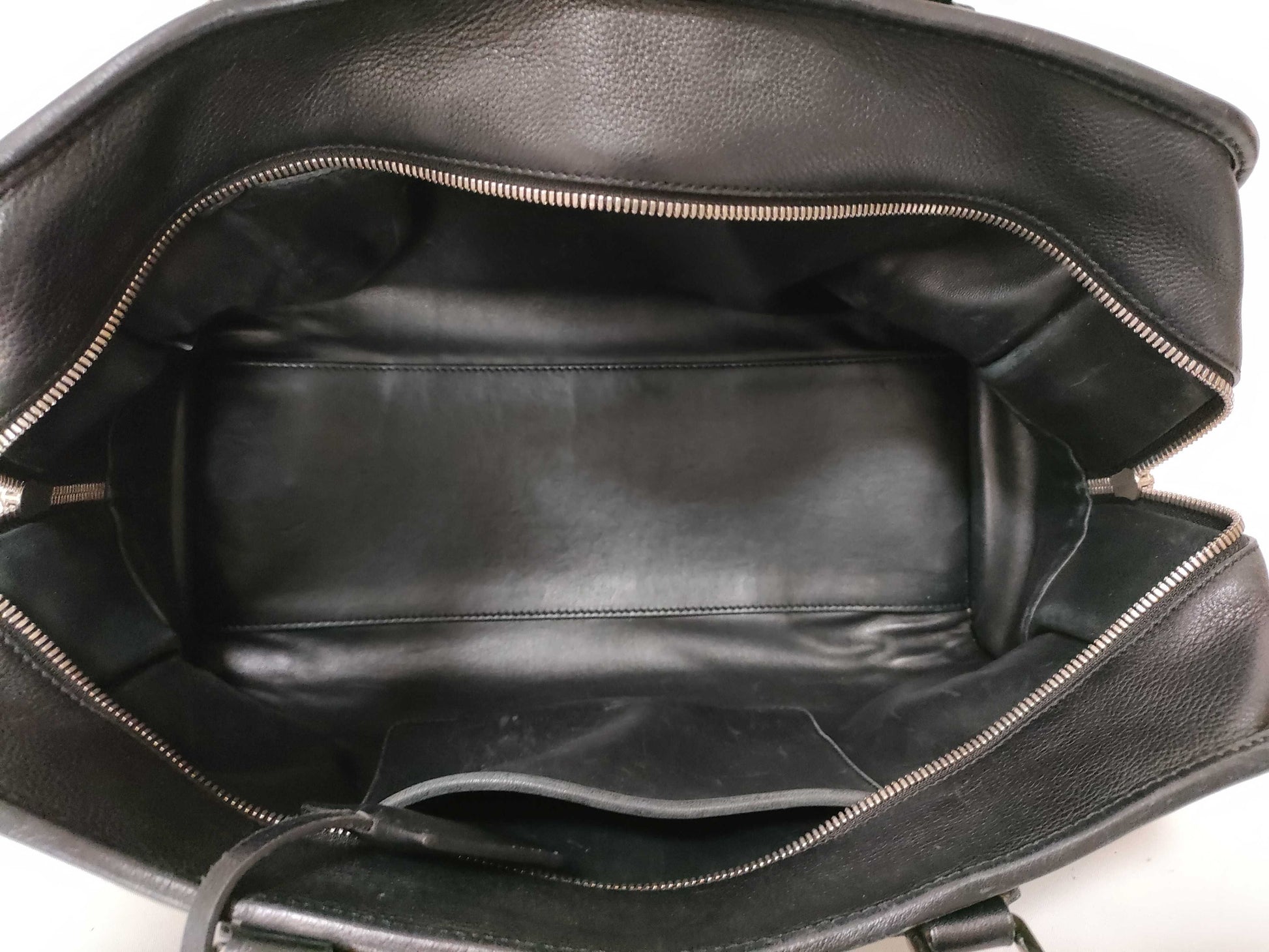 LOEWE Anagram Leather Handbag Black
