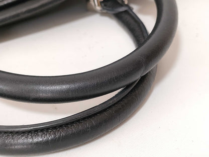 LOEWE Anagram Leather Handbag Black