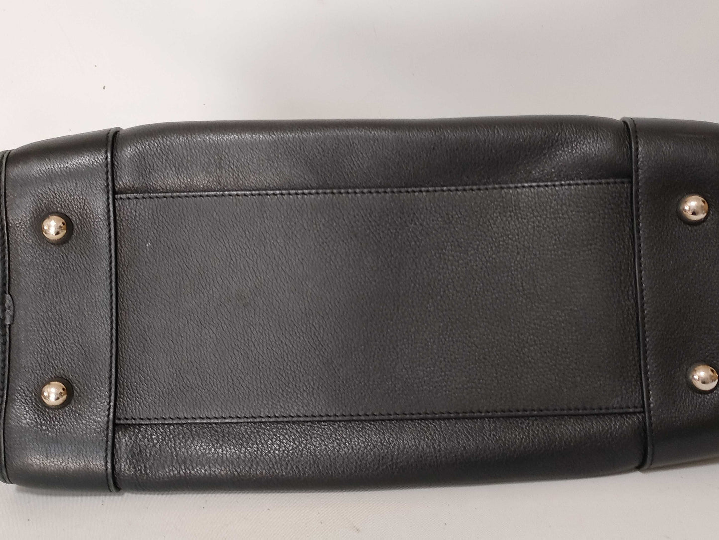 LOEWE Anagram Leather Handbag Black