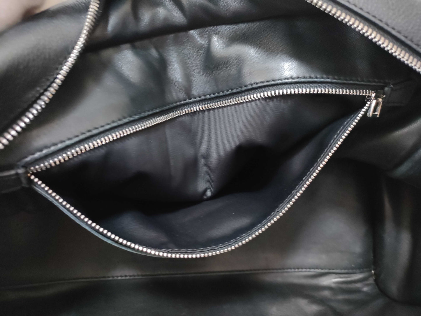 LOEWE Anagram Leather Handbag Black