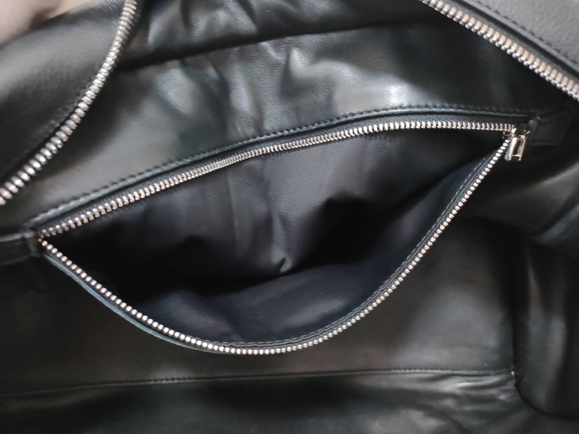 LOEWE Anagram Leather Handbag Black