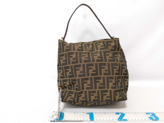FENDI Zucca Canvas One-Shoulder Bag 4276/26637/009 Brown