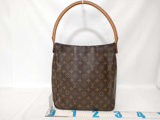 LOUIS VUITTON M51145 Monogram LV Monogram Looping GM M51145 MI1010 Shoulder Bag