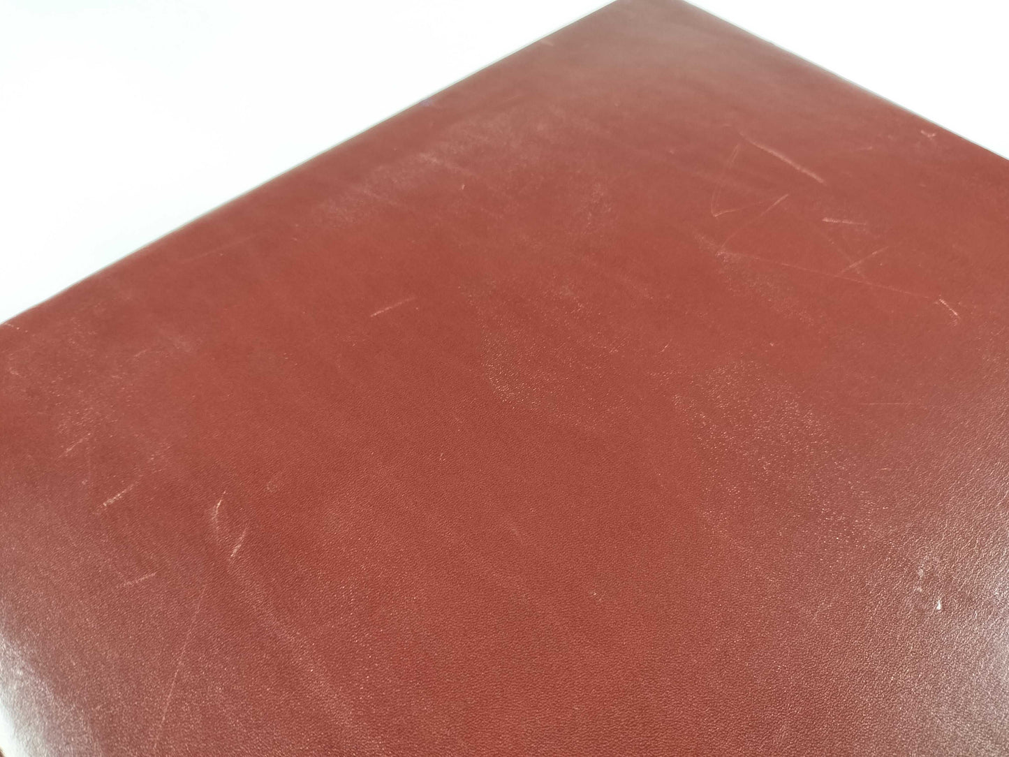 Cartier Must Line Leather Trunk Case Bordeaux Business Bag