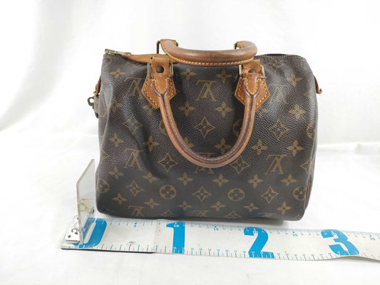 LOUIS VUITTON M41528 Monogram LV Monogram Speedy 25 M41528 SP1908 Handbag