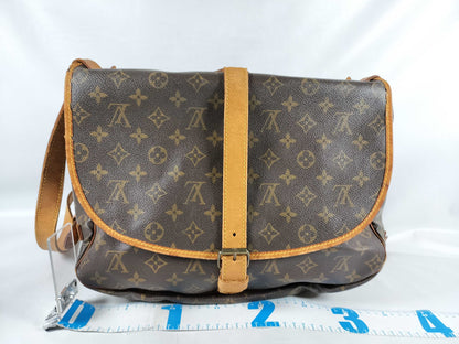 LOUIS VUITTON Monogram LV Monogram Saumur 35 M42254 894 FC Shoulder Bag