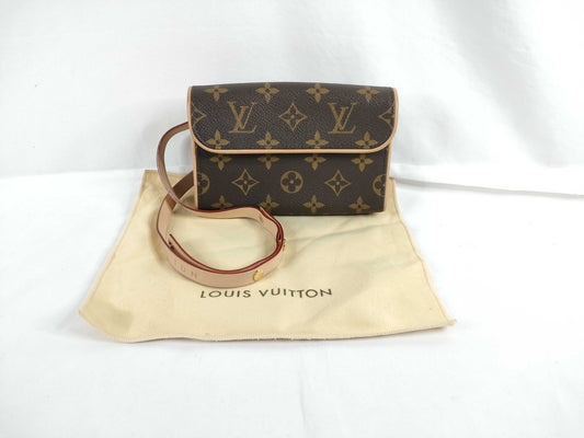 LOUIS VUITTON M51855 Monogram LV Monogram Pochette Florentine M51855 FL1019 Shoulder Bag