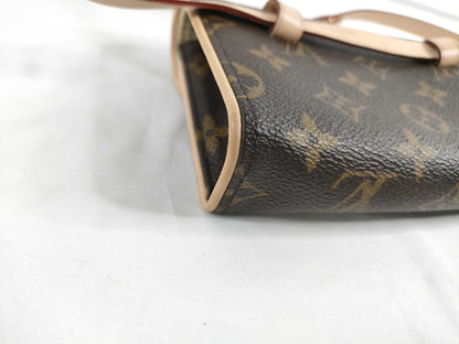 LOUIS VUITTON M51855 Monogram LV Monogram Pochette Florentine M51855 FL1019 Shoulder Bag