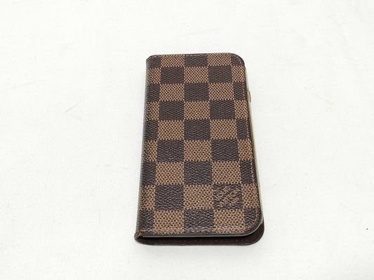 LOUIS VUITTON Damier LV Damier Folio iPhone Case N61068 AC3176 Other Accessories