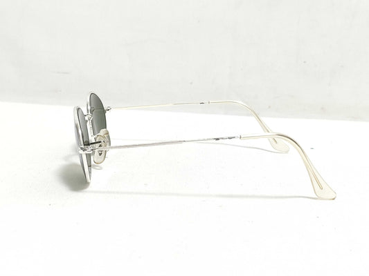  Ray-Ban Plastic and Metal Sunglasses W2263 NTBK Black and Silver