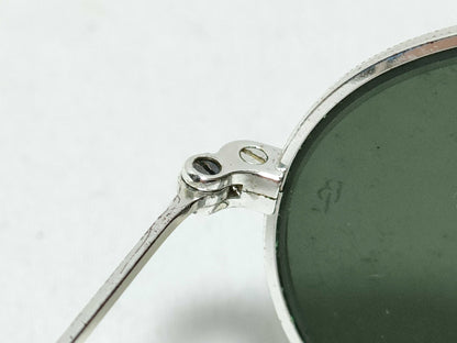  Ray-Ban Plastic and Metal Sunglasses W2263 NTBK Black and Silver