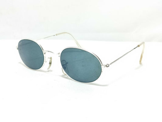  Ray-Ban Plastic and Metal Sunglasses W2263 NTBK Black and Silver