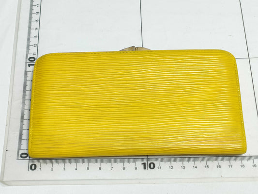 LOUIS VUITTON Epi LV Epi Continental Viennois M63259 MI1918 Wallet