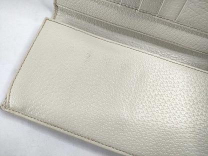 GUCCI GG Canvas Gucci Sherry Line GG Canvas Long Wallet 167464・0416 Beige Wallet
