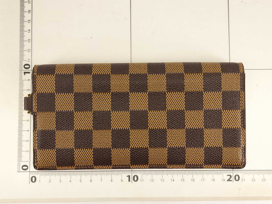 LOUIS VUITTON Damier Accordion N60002 TH1015 Wallet