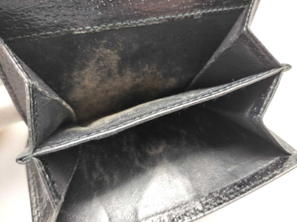GUCCI Leather Bifold Wallet 035・0416・2067 Black Wallet