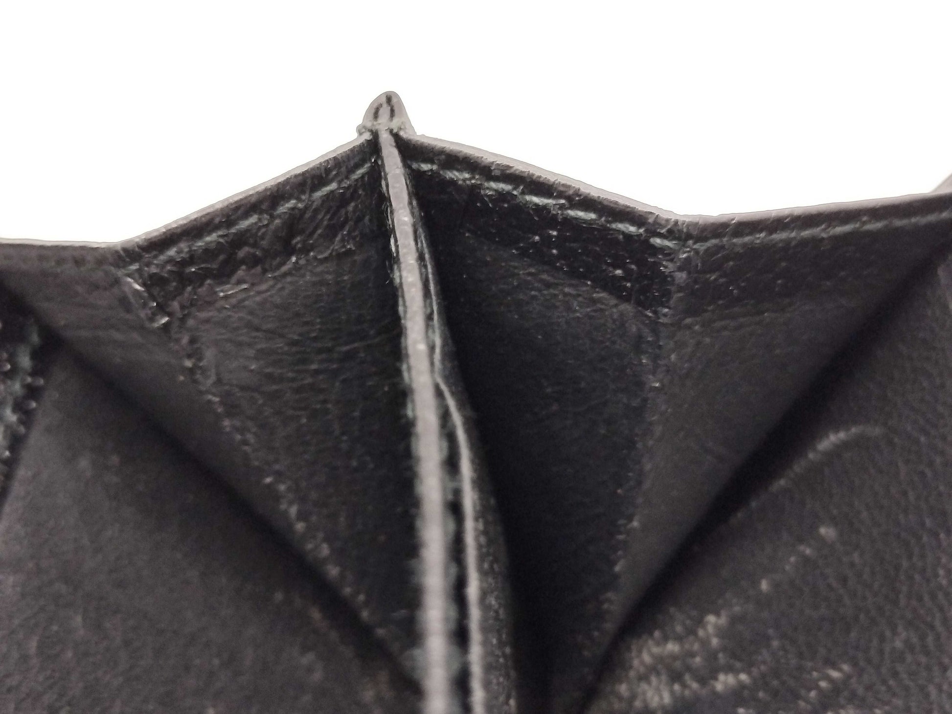 GUCCI Leather Bifold Wallet 035・0416・2067 Black Wallet